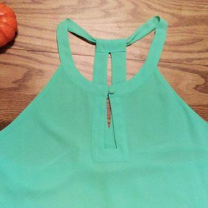 Chiffon Seafoam Mint Green Tank NWOT!🦓Naked Zebra